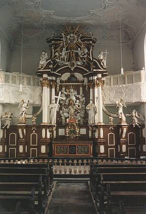 Hochaltar der Klosterkirche (Foto: M. Breitmoser)
